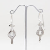 925 Silver Herkimer Quartz Earrings