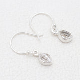 925 Sterling Silver Herkimer Quartz Earrings