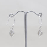 925 Sterling Silver Herkimer Quartz Earrings