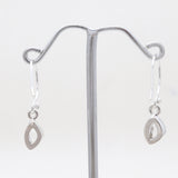 925 Sterling Silver Herkimer Quartz Earrings