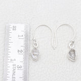 925 Sterling Silver Herkimer Quartz Earrings