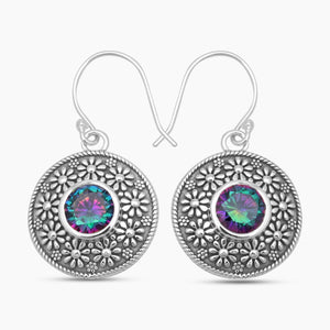 Kyanite Silver Designer Dangle Earrings