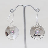 Kyanite Silver Designer Dangle Earrings