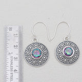 Kyanite Silver Designer Dangle Earrings