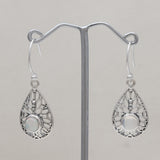 925 Starling Silver Ruby Earring