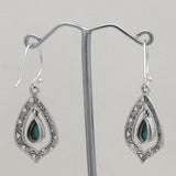 925 Silver Ruby Earring