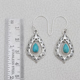 925 Silver Ruby Earring