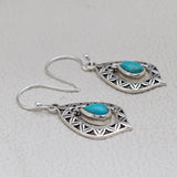 925 Silver Ruby Earring