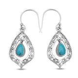 925 Silver Ruby Earring