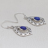 925 Silver Ruby Earring