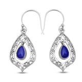 925 Silver Ruby Earring