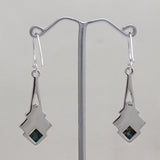 925 Silver Black Onyx Earring