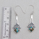 925 Silver Black Onyx Earring