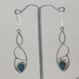 925 Silver Labradorite Earring