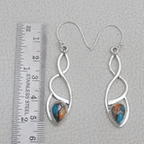 925 Silver Labradorite Earring