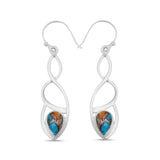 925 Silver Labradorite Earring