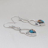 925 Silver Labradorite Earring