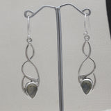 925 Silver Labradorite Earring