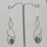 925 Silver Labradorite Earring