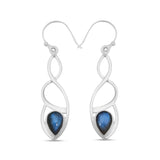 925 Silver Labradorite Earring