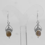 925 Silver Labradorite Earring