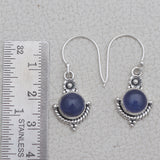 925 Silver Rainbow Moonstone Earring