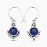 925 Silver Rainbow Moonstone Earrings