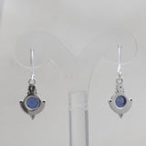 925 Silver Rainbow Moonstone Earring