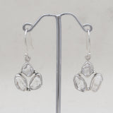 925 Sterling Silver Herkimer Quartz Earrings