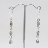 925 Sterling Silver Mystic Quartz Earrings