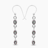 925 Sterling Silver Mystic Quartz Earrings