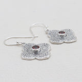 Amethyst Silver Earrings