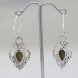 Labradorite Silver Designer Earrings