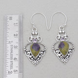 Labradorite Silver Designer Earrings