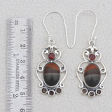 Polychrome Jasper Silver Jewelry Sets