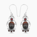 Polychrome Jasper Silver Jewelry Sets