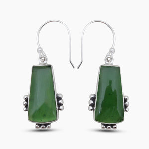 925 Silver Black Onyx Earrings