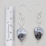 925 Starling Silver Dendritic Opal Earring