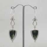 925 Starling Silver Dendritic Opal Earring