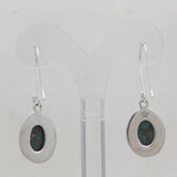 Blue Copper Turquoise Silver Pendant Set