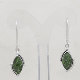 Chrome Diopside Silver Pendant Set