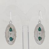 Boulder Turquoise Silver Pendant Set