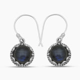 925 Silver Labradorite Earrings