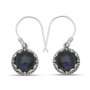 925 Silver Labradorite Earrings
