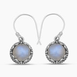 925 Silver Labradorite Earrings