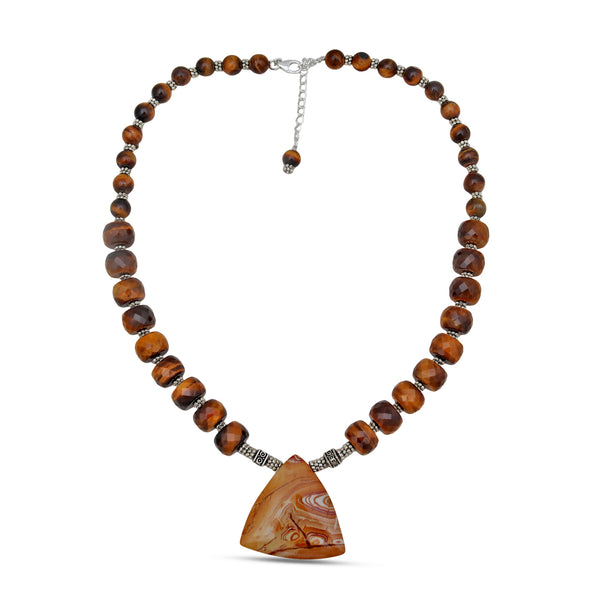 Tiger Eye Beads Necklaces