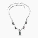 925 Sterling Silver Mystic Quartz Necklace