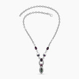 Mystic Quartz Silver Designer Necklace