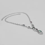 Mystic Quartz Silver Designer Necklace