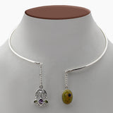 Natural Tasmanian Serpentine Collar Necklace